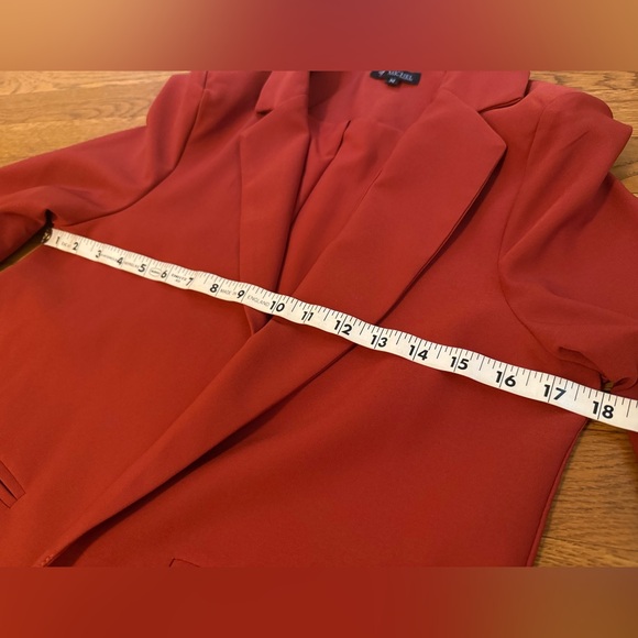 NWT Women's Suit 2 Piece Set Office Blazer and High Waist Pants Dressy Outfit - Picture 11 of 16